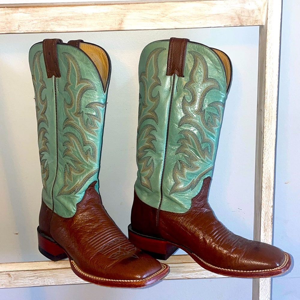 Justin Turq/Dark Brown Boots, Women’s Size 9